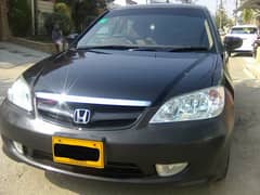 CIVIC EXi PROSMATIC 2004 MODEL BLACK COLOUR BEHTREEN CONDITION