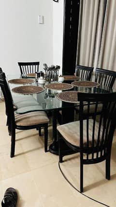 6 chair Dining Table