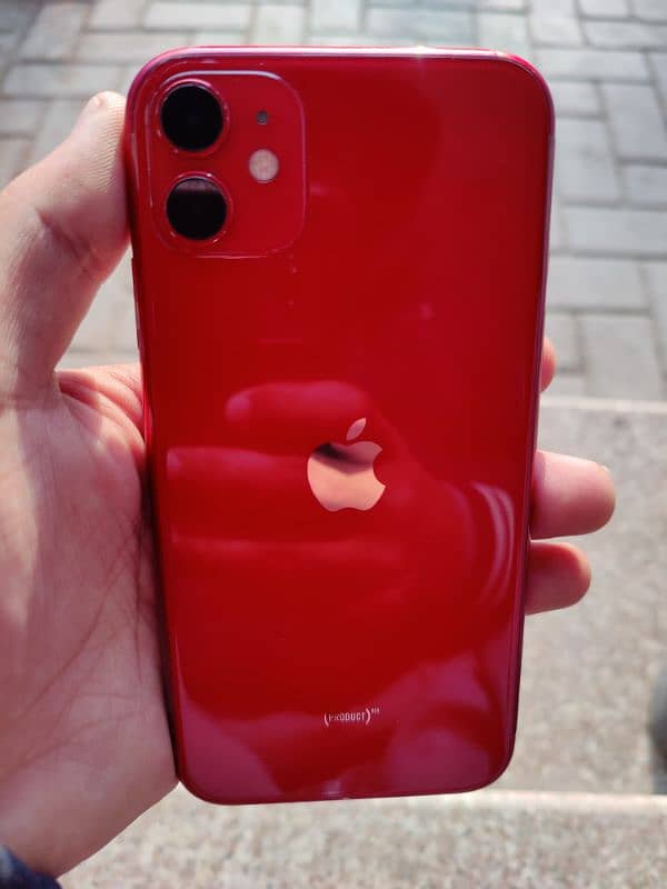 iphone 11 128gb non pta red colour 2