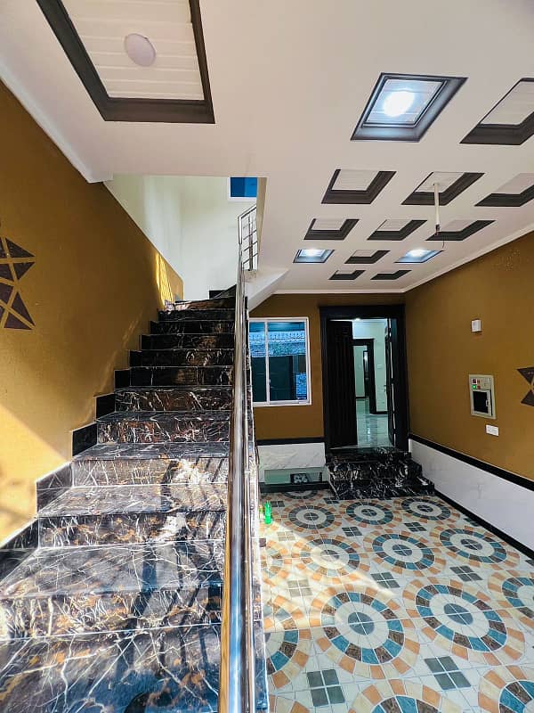 5 Marla Luxury Tripple Storey Basement House For Sale Located At Warsak Executive Lodges Peshawar 24