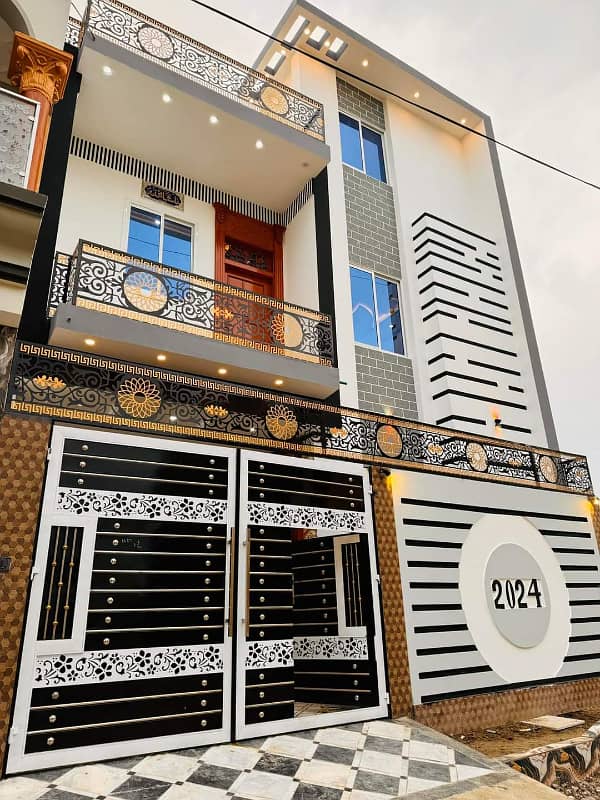 5 Marla Luxury Double Story House For Sale Located At Warsak Road Sufiyan Garden Peshawar 1