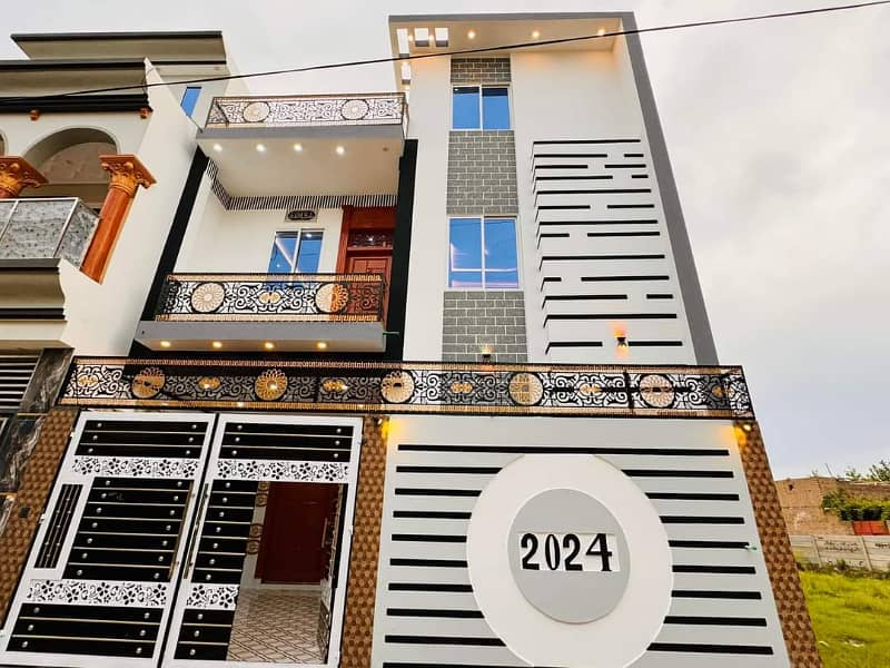 5 Marla Luxury Double Story House For Sale Located At Warsak Road Sufiyan Garden Peshawar 0