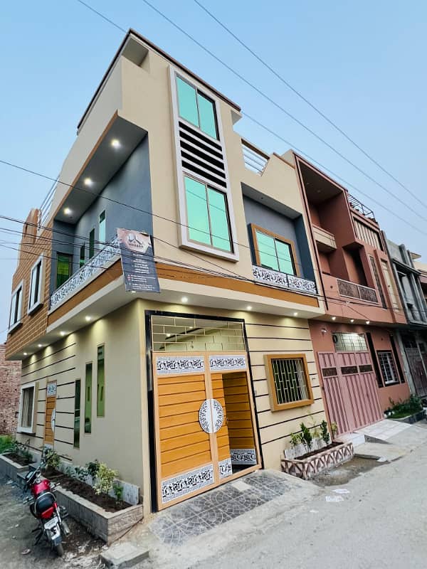 2.5 Marla luxury corner house for sale located at warsak road darmangi garden street 2 peshawar 1