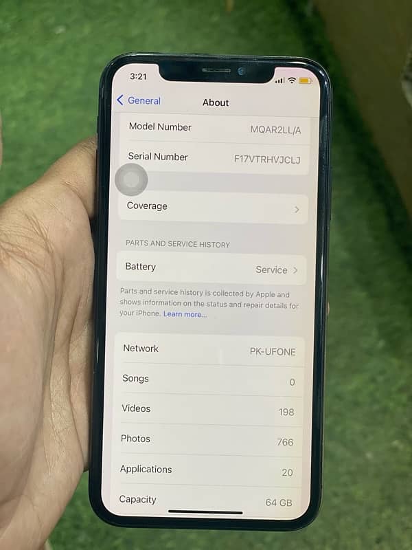 iPhone X - 64Gb - Officially PTA Approved - 70% Health 5