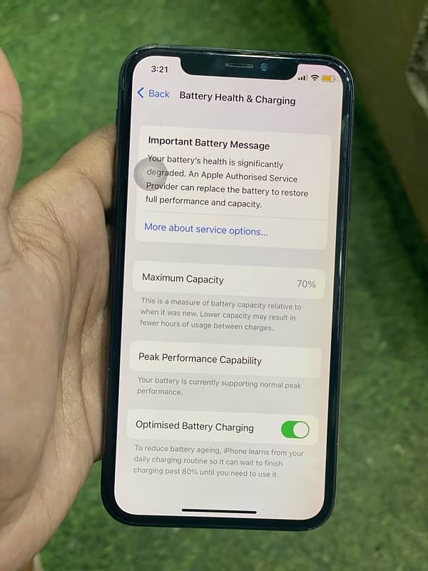 iPhone X - 64Gb - Officially PTA Approved - 70% Health 7