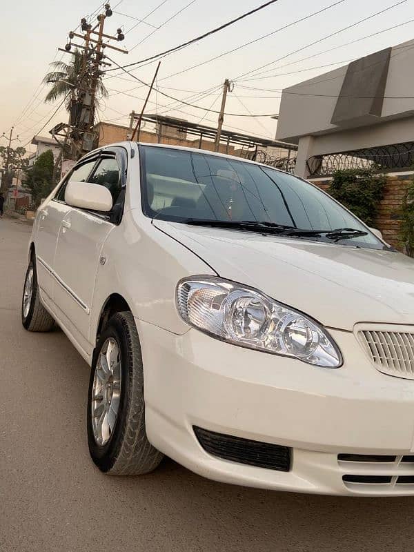 Toyota Corolla XLI 2002 White color 5