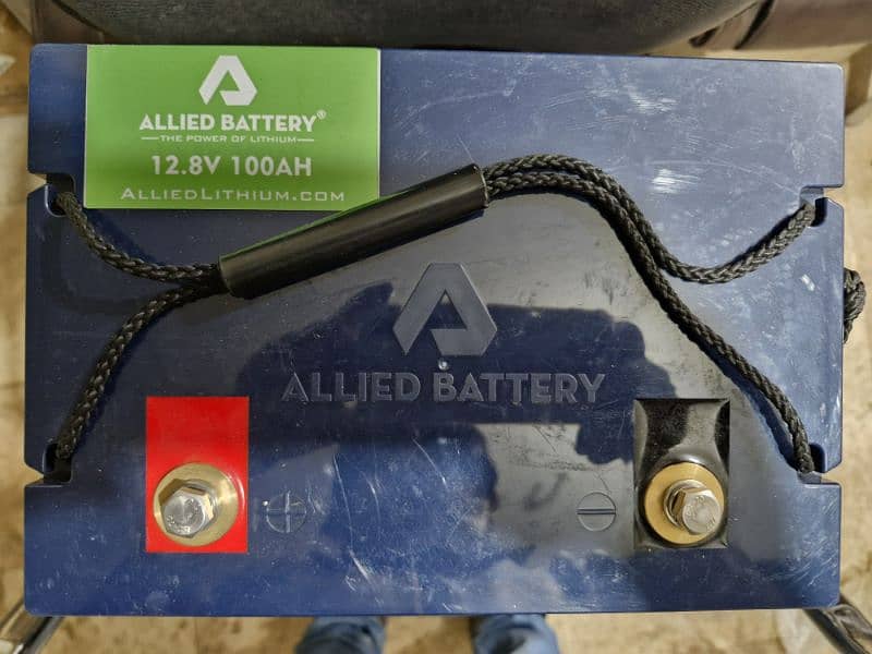 Allied Lithium Ion 12.8V 100ah battery 2