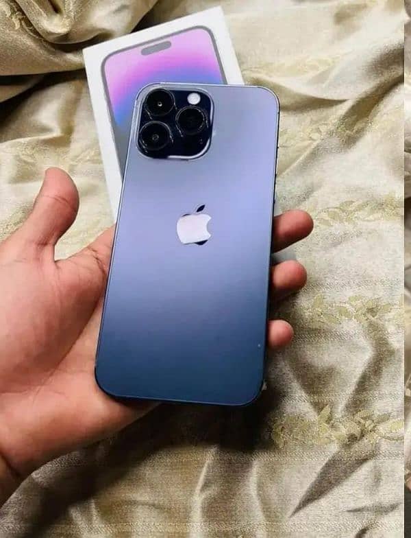 iPhone 14 pro max non PTA complete box urgent sale connect OLX 0