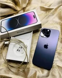 iPhone 14 pro max non PTA complete box urgent sale connect OLX