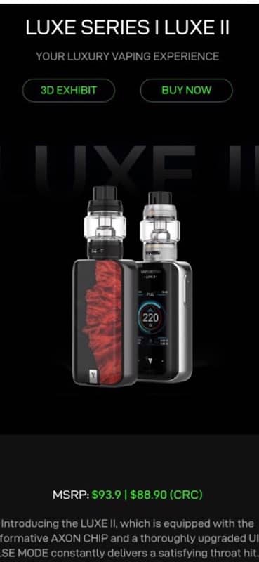 vaporesso luxe 1 220 watt 1