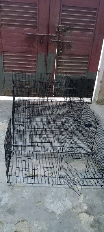 4 portions folding Cage 7