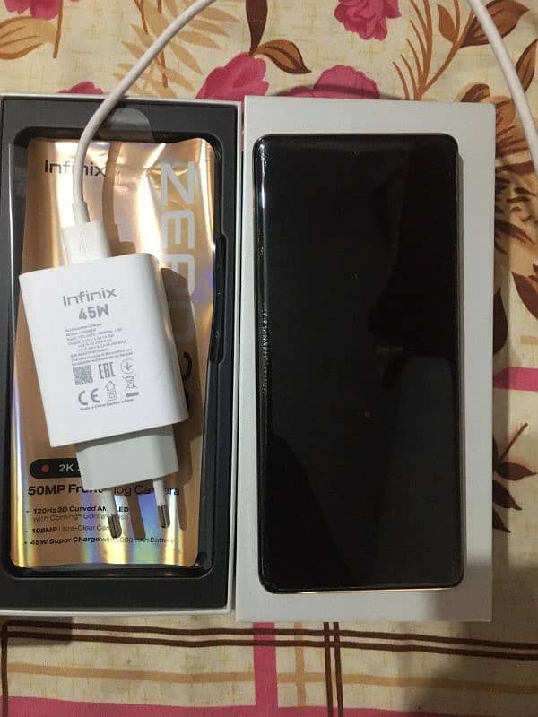 Infinix Zero 30 4G Warranty Available 6 month 2