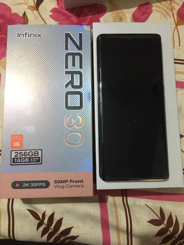 Infinix Zero 30 4G Warranty Available 6 month 3