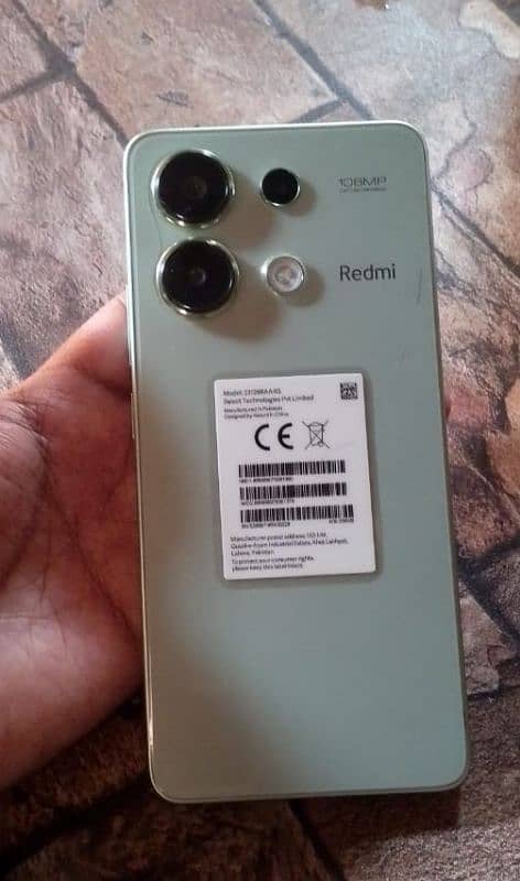 Redmi Note 13 (8GB ram and 256GB storage) condition 10/10 8