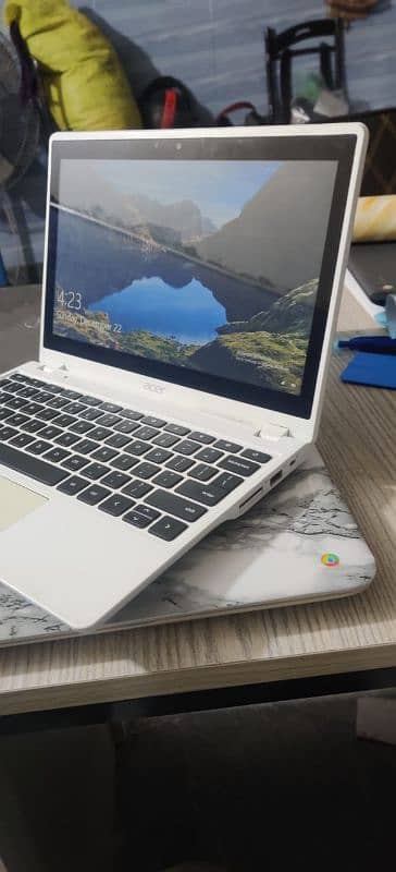 Acer Touch 4gb 128gb chromebook c720p windows 10 1