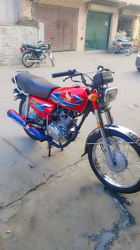 HONDA CG 125 MODEL 2024 6