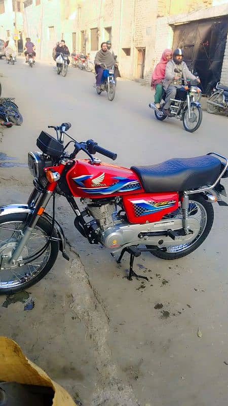 HONDA CG 125 MODEL 2024 12