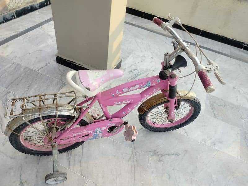 old kids pink bicycle 2