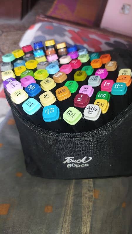 Touch 60 Pcs Markers for Artists 2