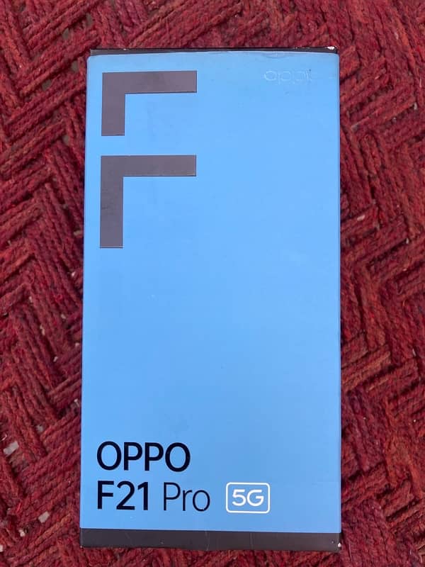 Oppo f21 pro 5g with box dual pta approved 03/46/022/90/80 4