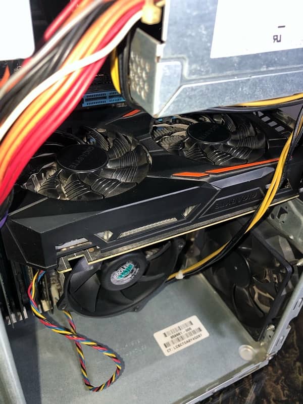 GTX 1050 ti Core i5 3570 16gb ram PC 3