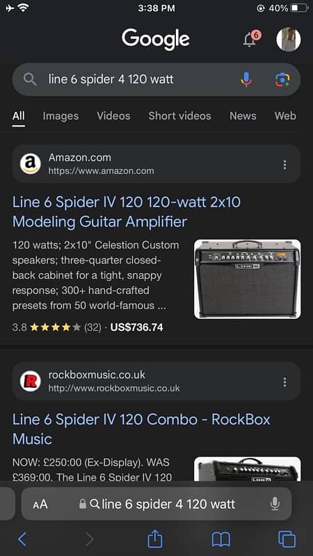 Line 6 Spider IV with Box (Urgent need of money) 7