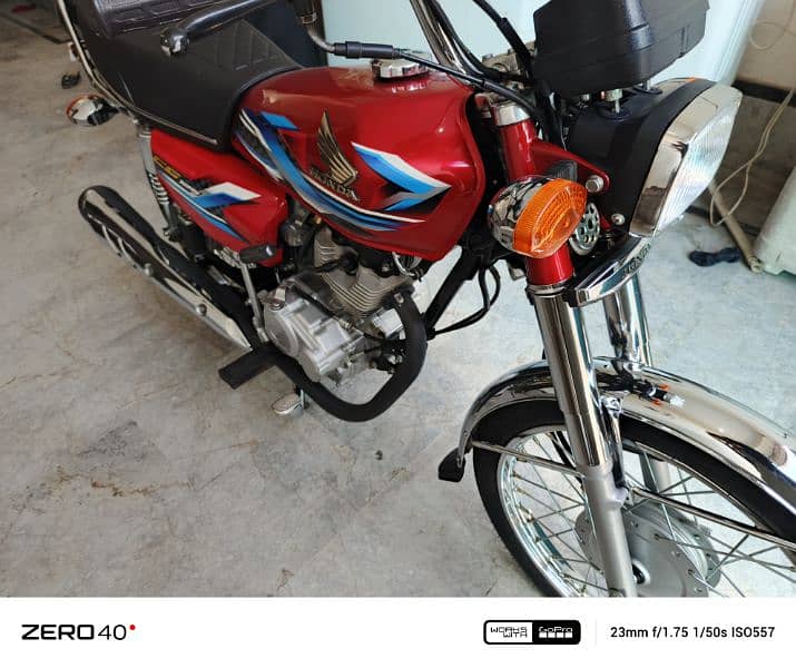 Honda 125 2024 Peshawar register 1