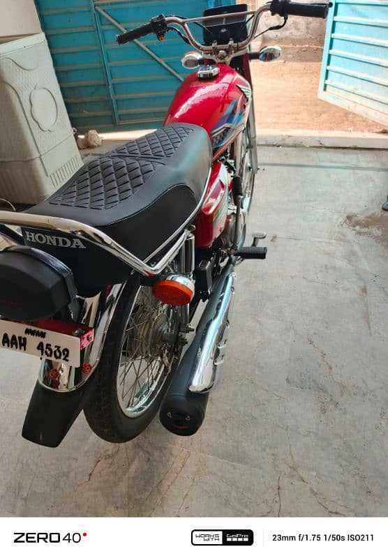 Honda 125 2024 Peshawar register 4