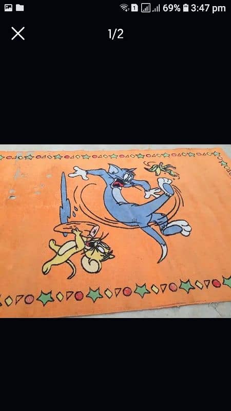 Carpet Tom & jerry made by Turkey 1