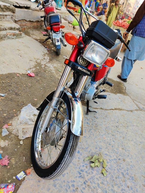 Honda 125 Rawalpindi number 5