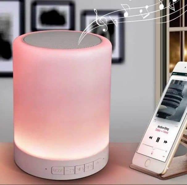 Touch lamp wireless speaker 2