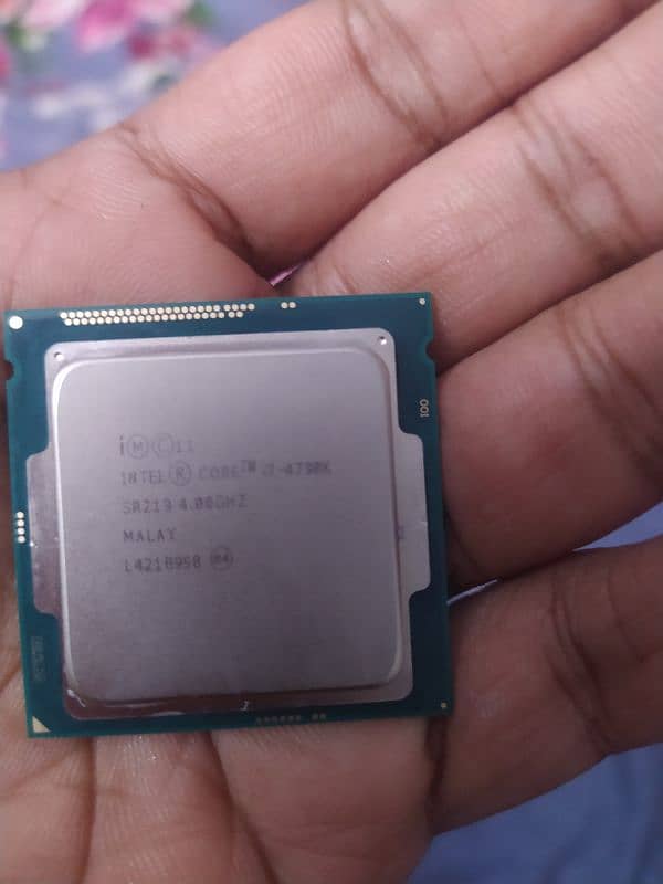 Intel core i7 4790k processor cpu 0