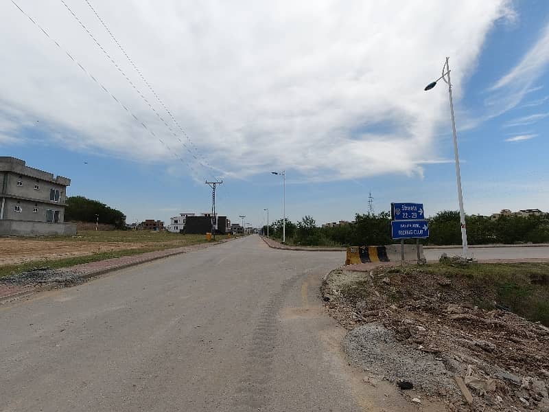 Prime Location Level Plot Ideal For Construction A Block Bahria Town Phase 8 Rawalpindi 6