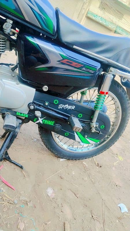 Honda CG 125 All ok Lush Condition 2023 Model urgent Sale 13