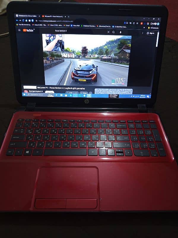 LAPTOP HP - COLOUR RED 7