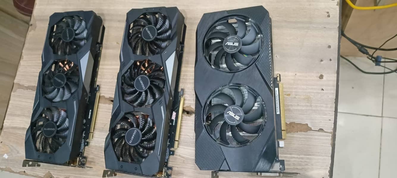 RTX 2060 super 8 GB and RTX 2060 6GB Fresh mint codition cards 7