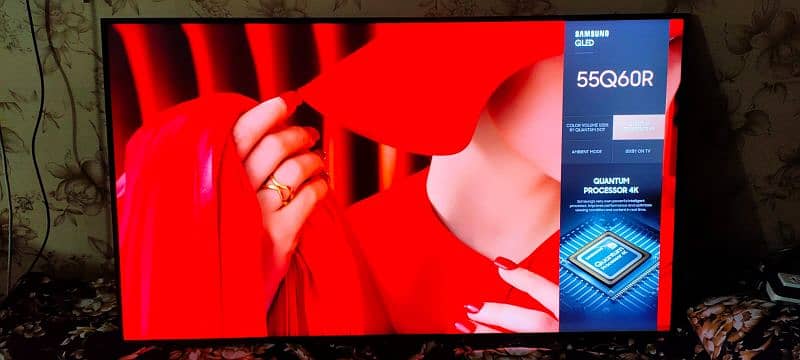 SAMSUNG 55 INCH Q60R QLED 4K UHD TV ORIGINAL 1