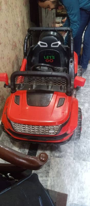 kids jeep ok condition 0