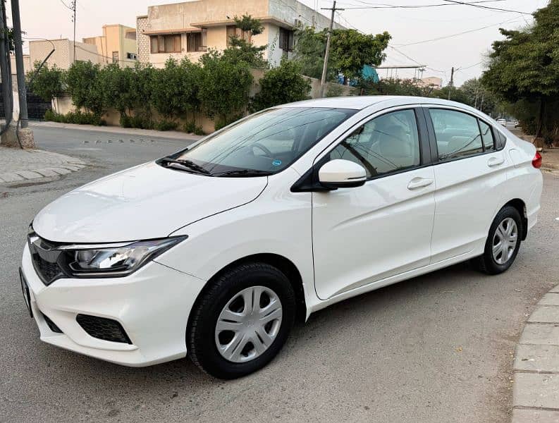 Honda City 2021 AUTOMATIC 1.2 L CVT WHITE COLOR 2