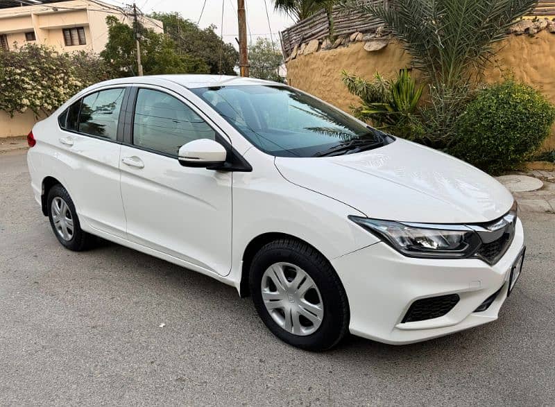 Honda City 2021 AUTOMATIC 1.2 L CVT WHITE COLOR 3