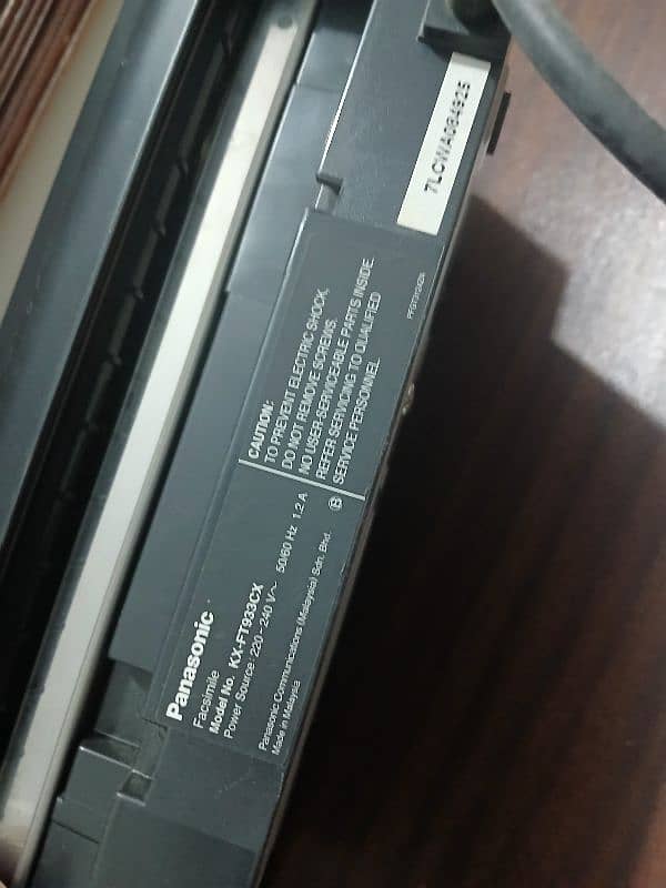 Fax Machine Panasonic KX-FT933 3