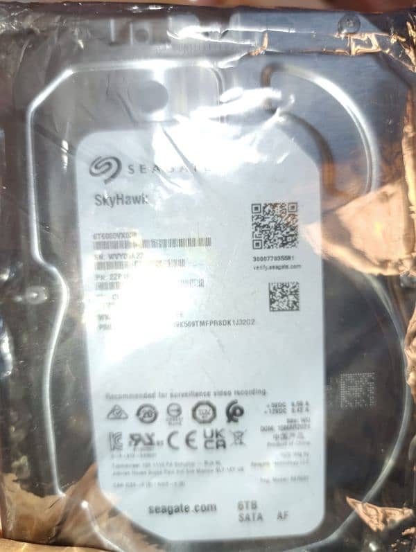 Seagate SkyHawk 6TB Brand new HardDisk 1