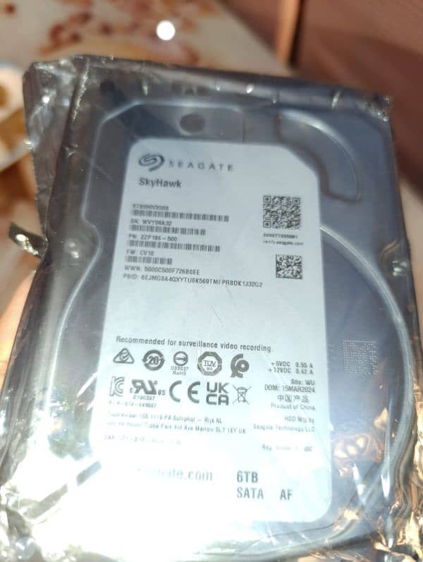 Seagate SkyHawk 6TB Brand new HardDisk 3