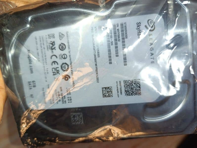 Seagate SkyHawk 6TB Brand new HardDisk 4