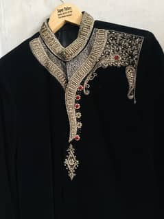 Sherwani (valvet urgent sale)