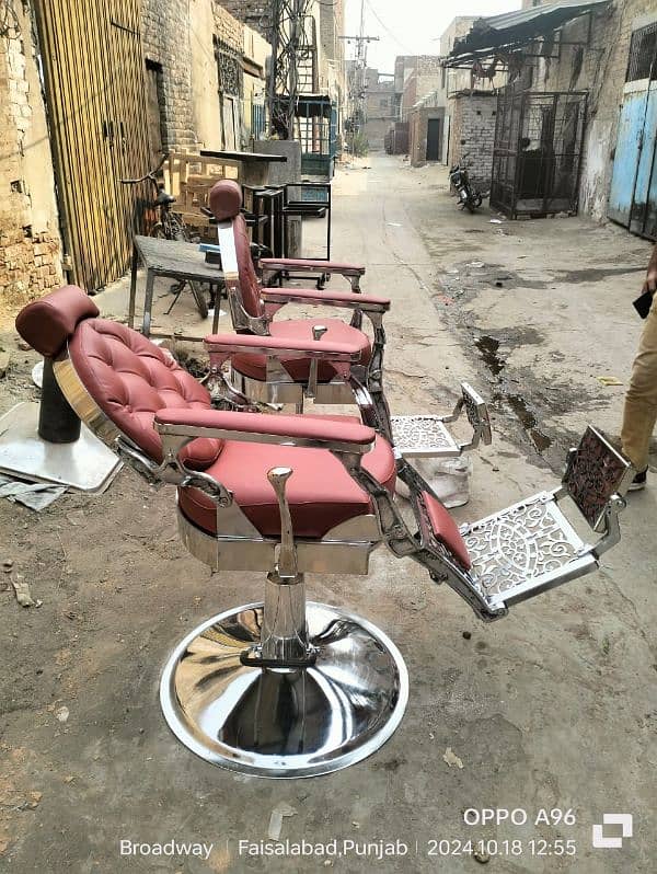 saloon chairs \ barbar chair \ parlour chairs \ chairs for sale 18