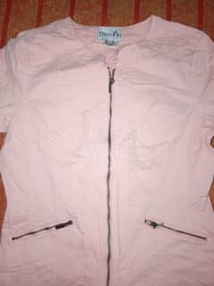 Trendy Light Pink Jacket - Stylish and Comfortable