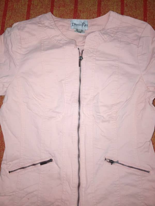 Trendy Light Pink Jacket - Stylish and Comfortable 0