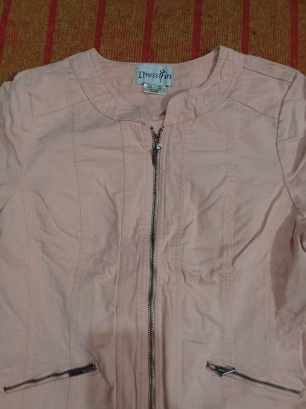 Trendy Light Pink Jacket - Stylish and Comfortable 1