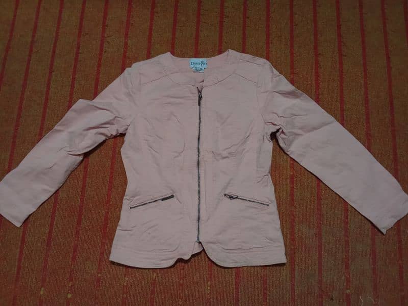 Trendy Light Pink Jacket - Stylish and Comfortable 2